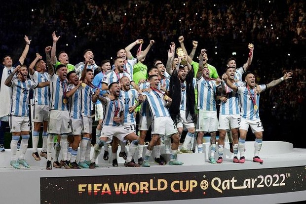 Vô địch World Cup 2022 nhưng tuyển Argentina chỉ đứng thứ 2 thế giới - Ảnh 1.