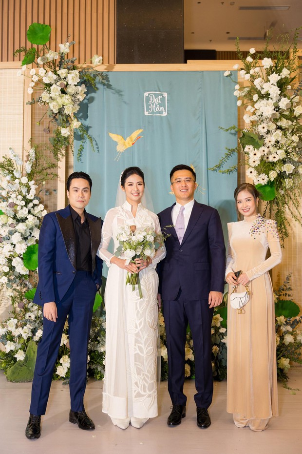 Đỗ Mỹ Linh và chồng dự lễ cưới Ngọc Hân - Ảnh 12.