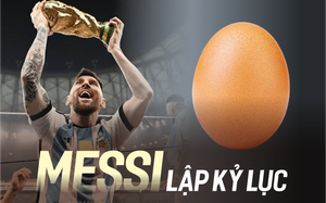 Messi đánh bại Quả trứng, chính thức sở hữu bức ảnh có nhiều like nhất lịch sử Instagram
